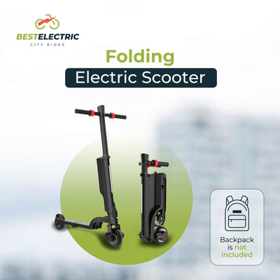X6 -250W- Very Light Mini BackPack Folding Electric Scooter