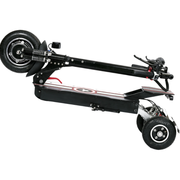 CoolFly-T10-1000w 48v  3 Wheel Folding Electric Scooter