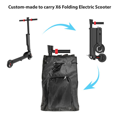 Super Light Mini Backpack Folding Electric Scooter - X6 -250W - Unleash Your Freedom