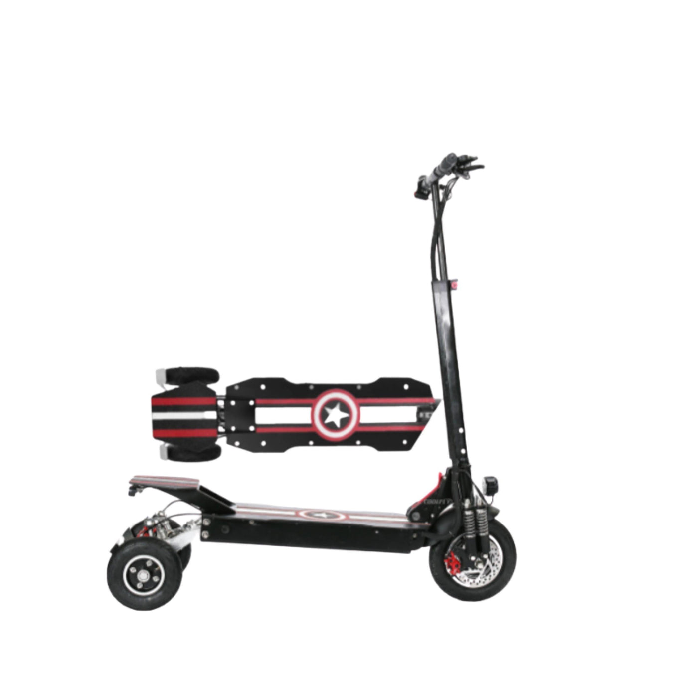 CoolFly-T10-1000w 48v 3 Wheel Folding Scooter – Electric City Rides