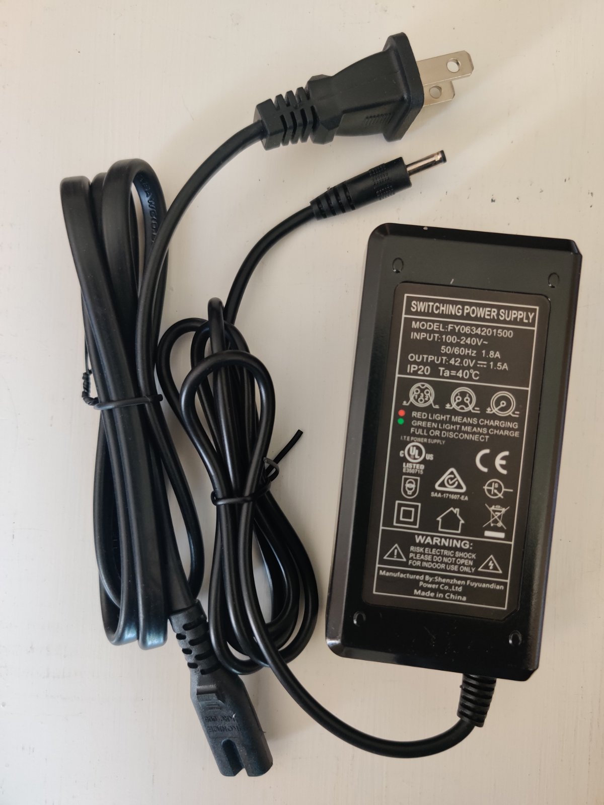 X6 Electric Scooter Charger