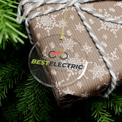 Best Electric City Rides Glass Ornament